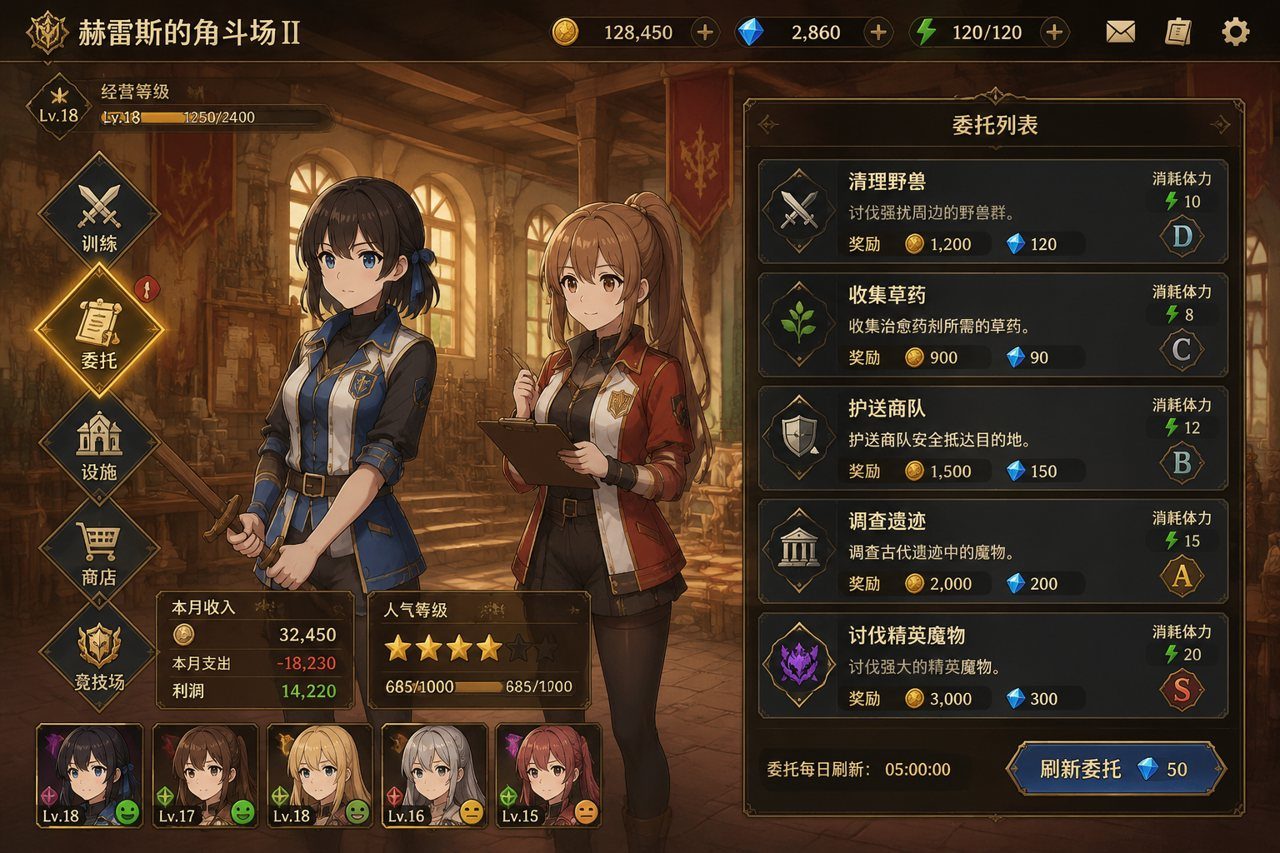 赫雷斯的角斗场Ⅱ 章节事件 实机截图 8